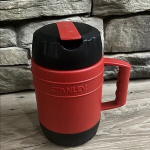 Vintage Stanley thermos with spoon